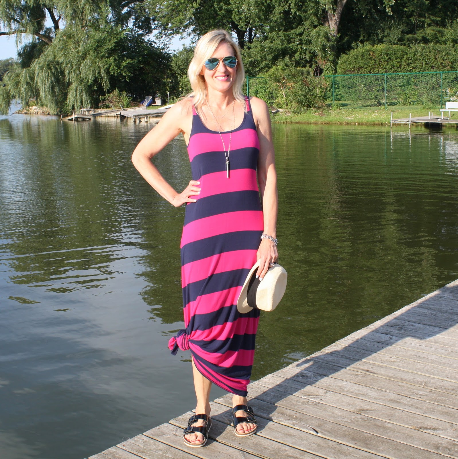Knotted Maxi Dress