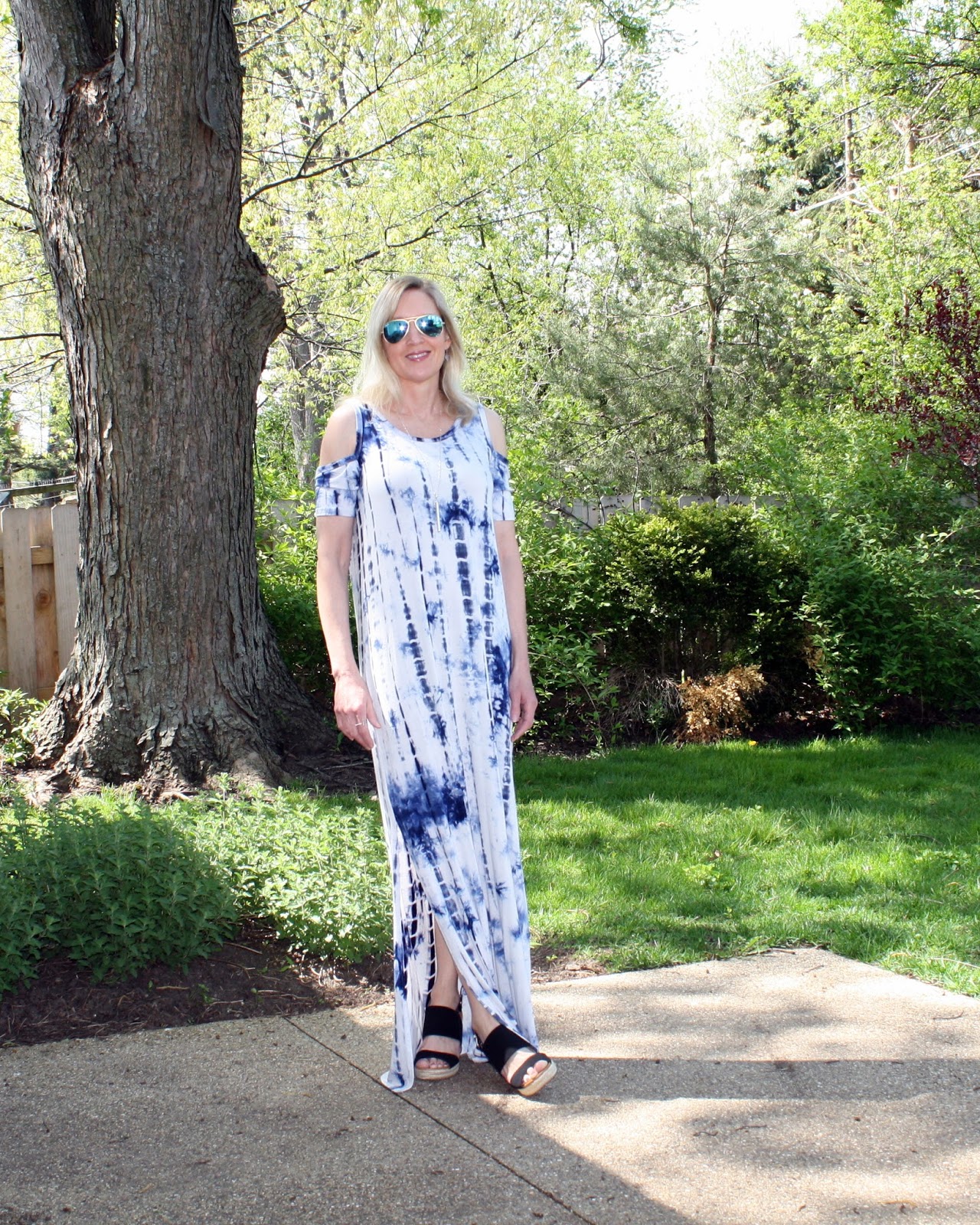 Tie Dye Maxi Dress