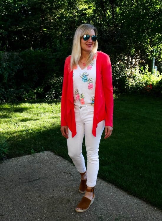 bright summer outfit idea