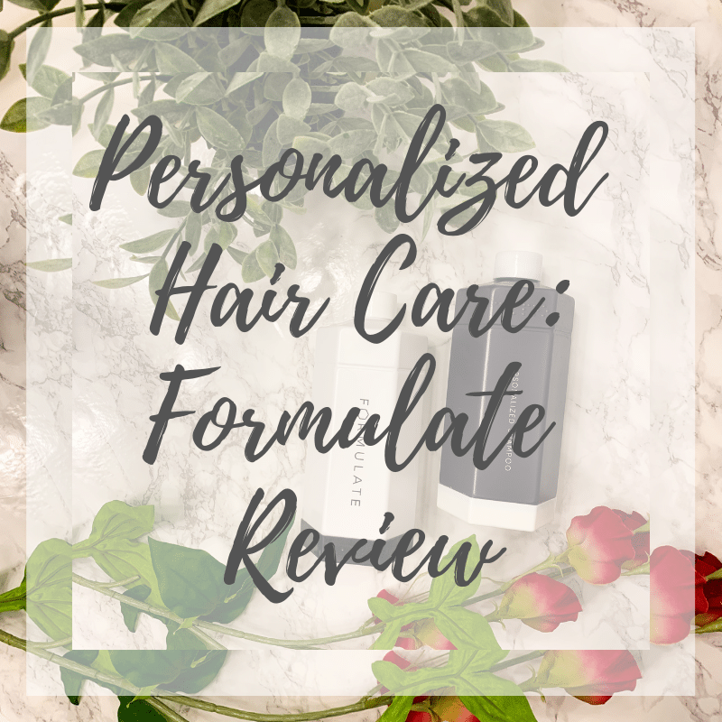 Formulate Personalized Haircare Review