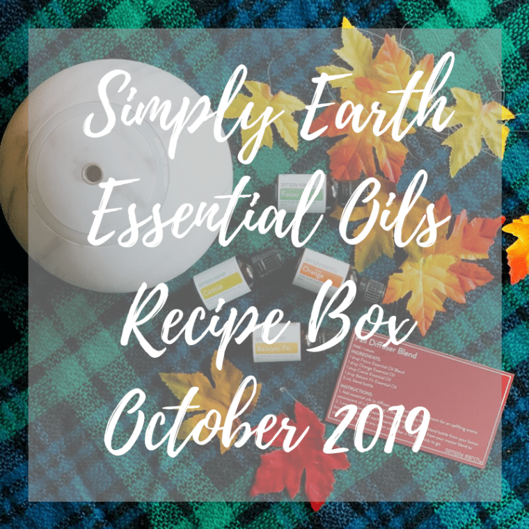 simply earth essential oils box