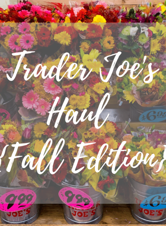 fall Trader Joe's haul