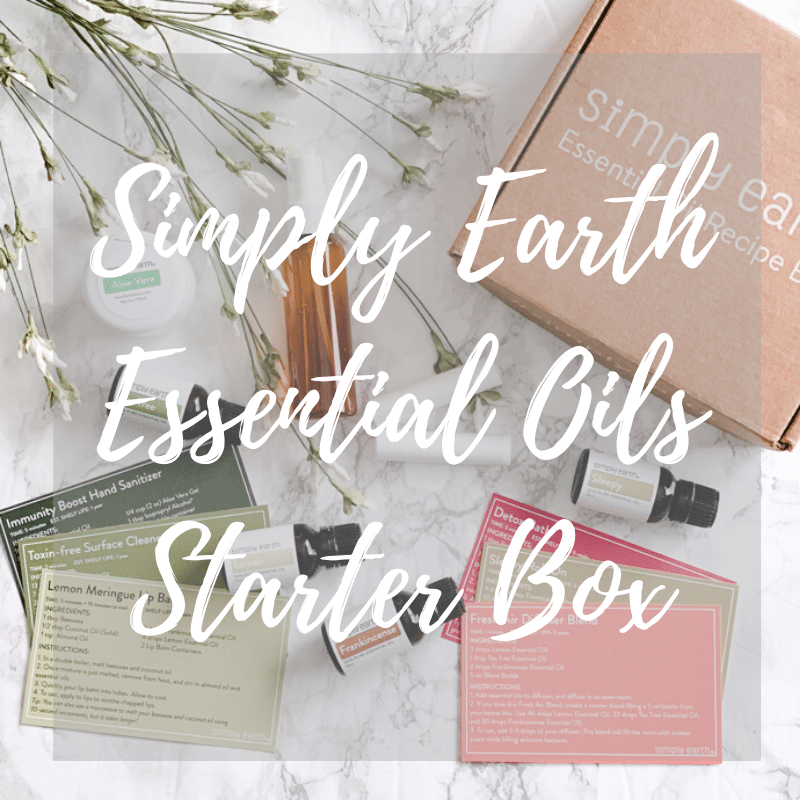 Simply Earth Essential Oils Starter Box