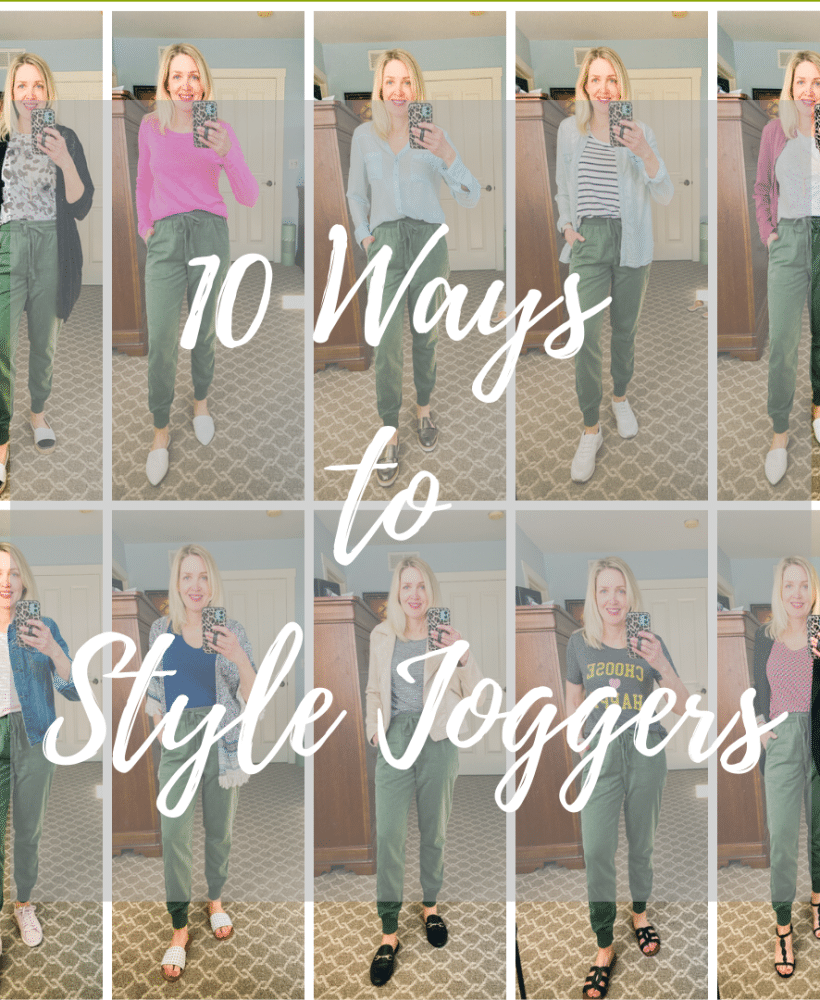 What to Wear with Joggers, 10 Outfit Ideas