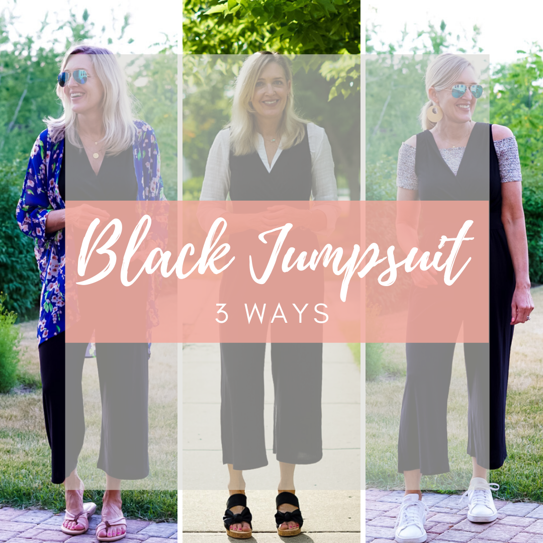 Black tailored-fit jumpsuit · Black · Smart / Dresses And Jumpsuits