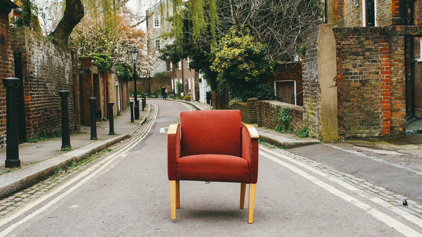 red chair