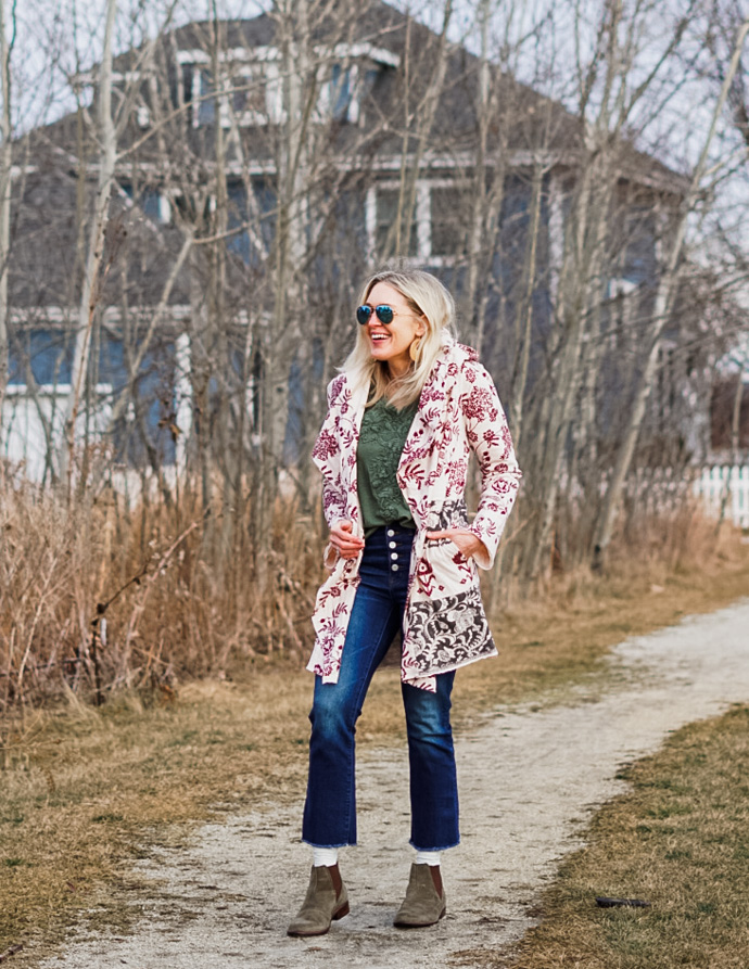 how to style a cozy boho outfit fall