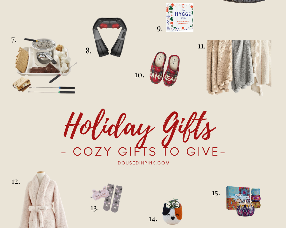cozy gifts to give