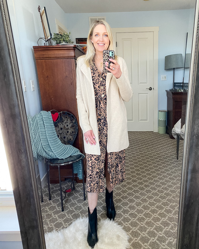 J.Crew Sweater Jacket 8 Outfit Ideas Doused in Pink