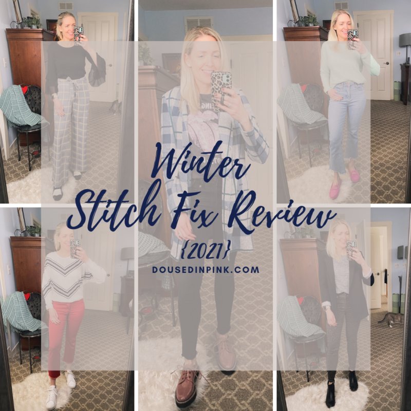 Winter Stitch Fix Review: What I Kept & Returned - Doused in Pink