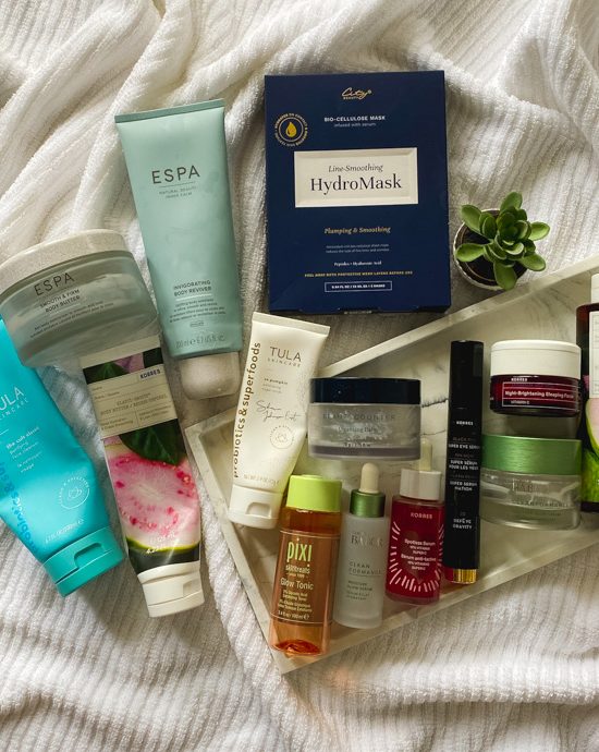 skincare empties