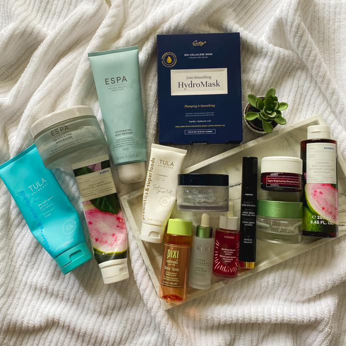 skincare empties