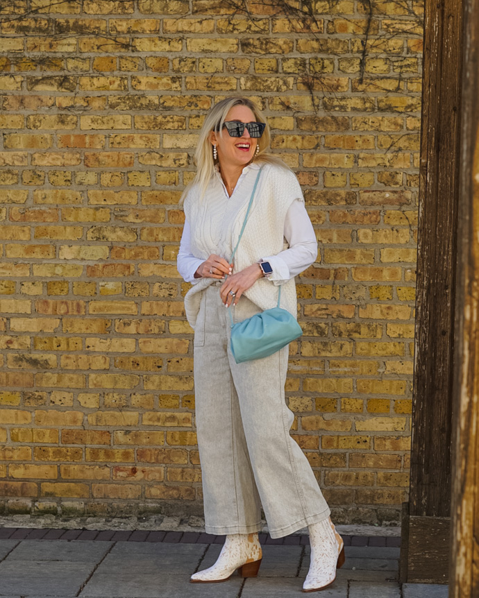 how to style a monochrome outfit