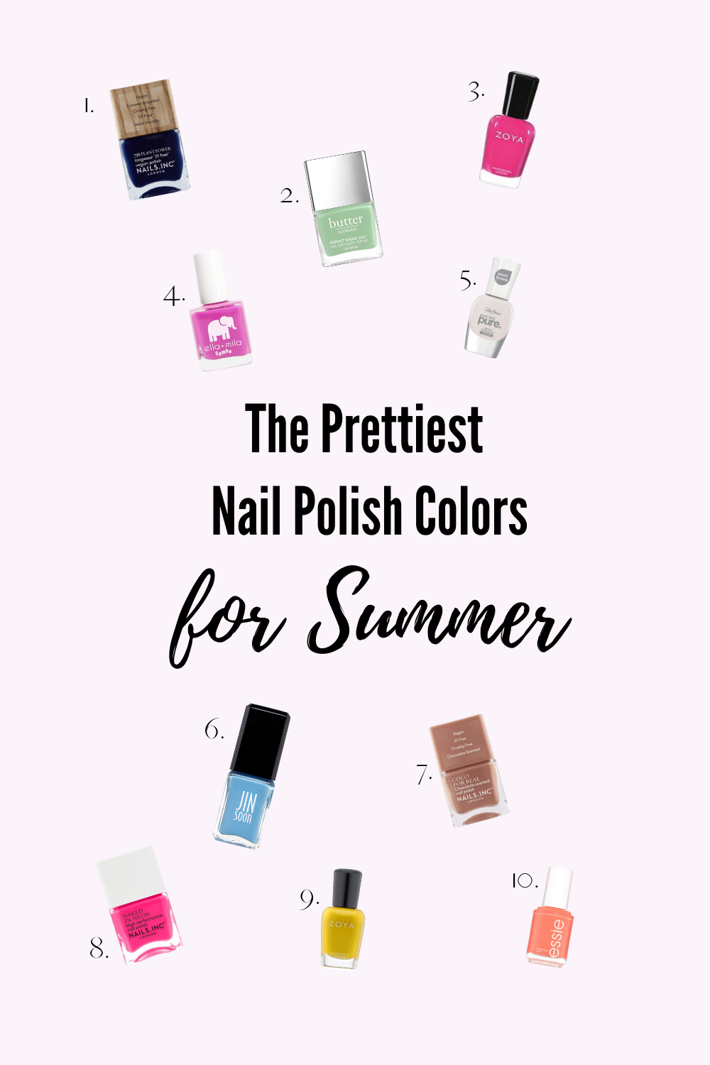 Decoding Non Toxic Nail Polishes: What Are 3, 5, 7, And 10 Free? - Hello  Natural Living