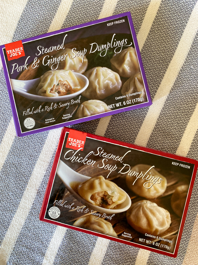 Trader Joe's - Steamed Chicken Soup Dumplings (6oz) 4 Boxes