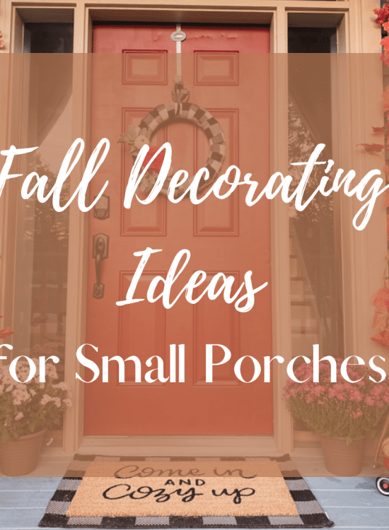 fall decorating ideas for small porches