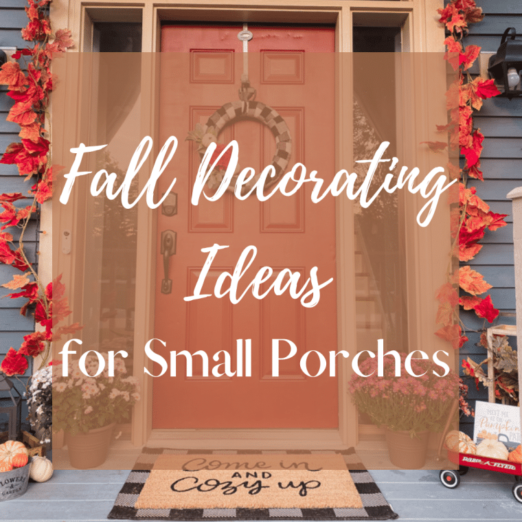 fall decorating ideas for small porches