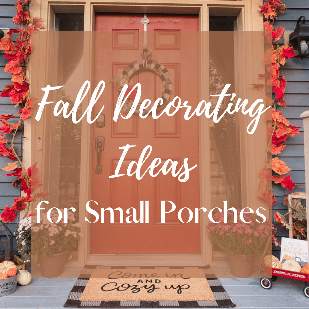 fall decorating ideas for small porches