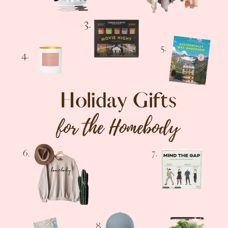 holiday gifts for the homebody