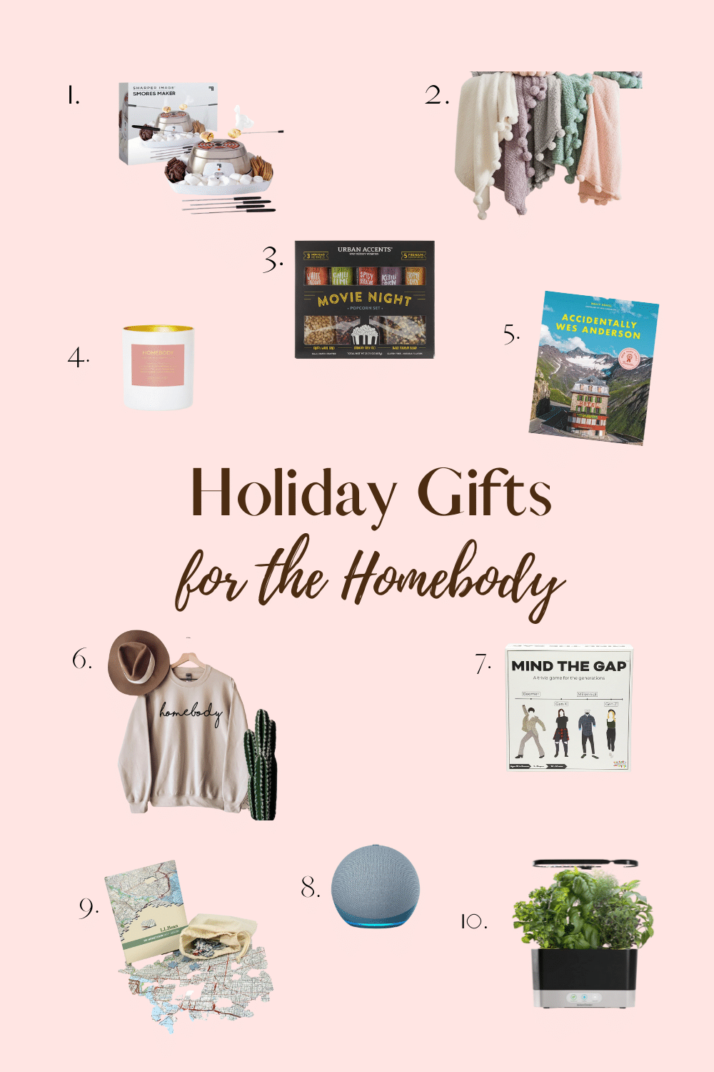holiday gifts for the homebody