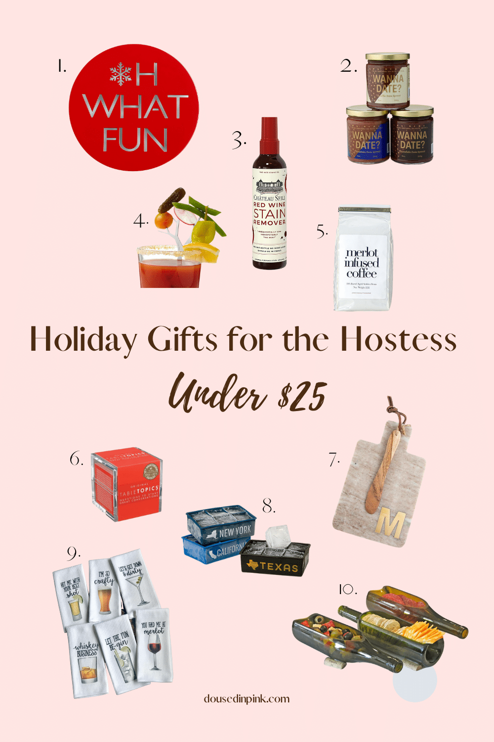 Holiday Gifts for the Hostess Under $25