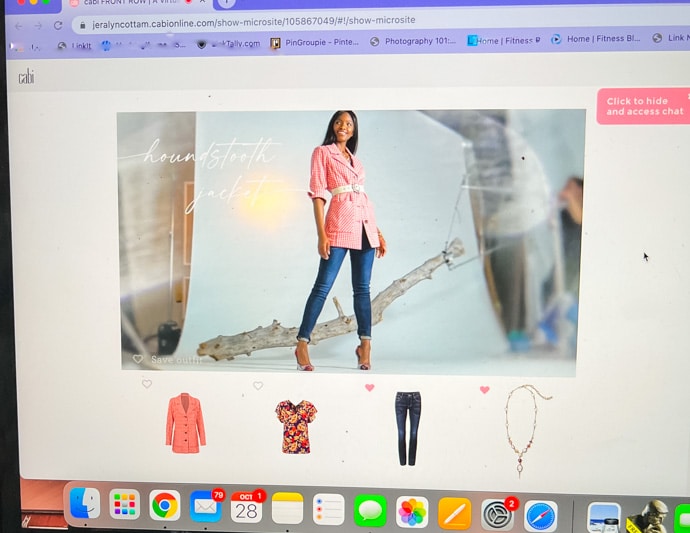 cabi Front Row Virtual Runway Show - Doused in Pink