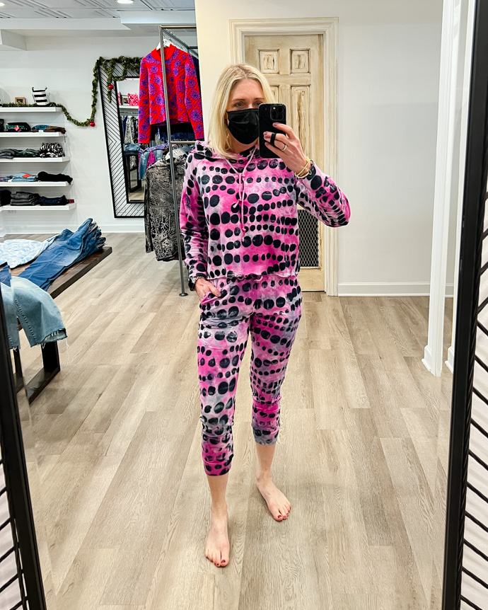 bold bright loungewear set