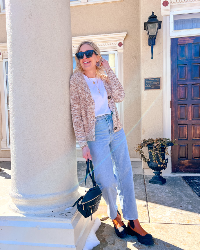 Head to toe under $100 - winter to spring transition