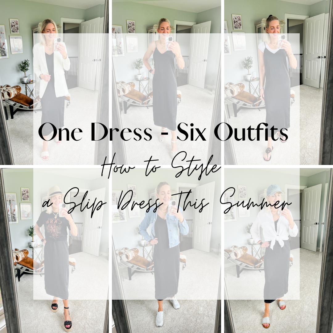 Summer Slip Dress Outfits - Doused in Pink