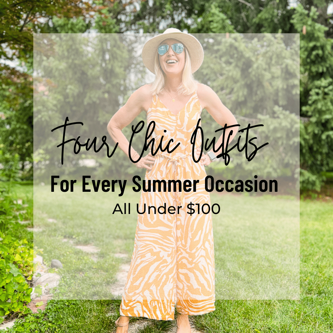 four chic summer outfits