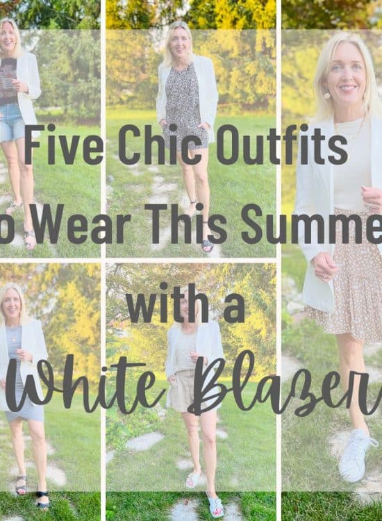 outfits with white blazer