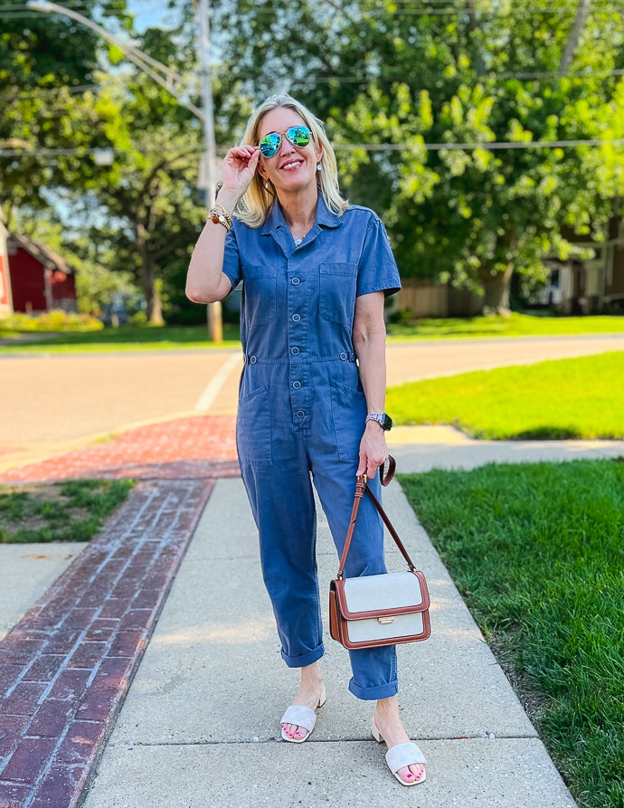 Signature 3/4 Sleeve Jumpsuit – Clara Sunwoo