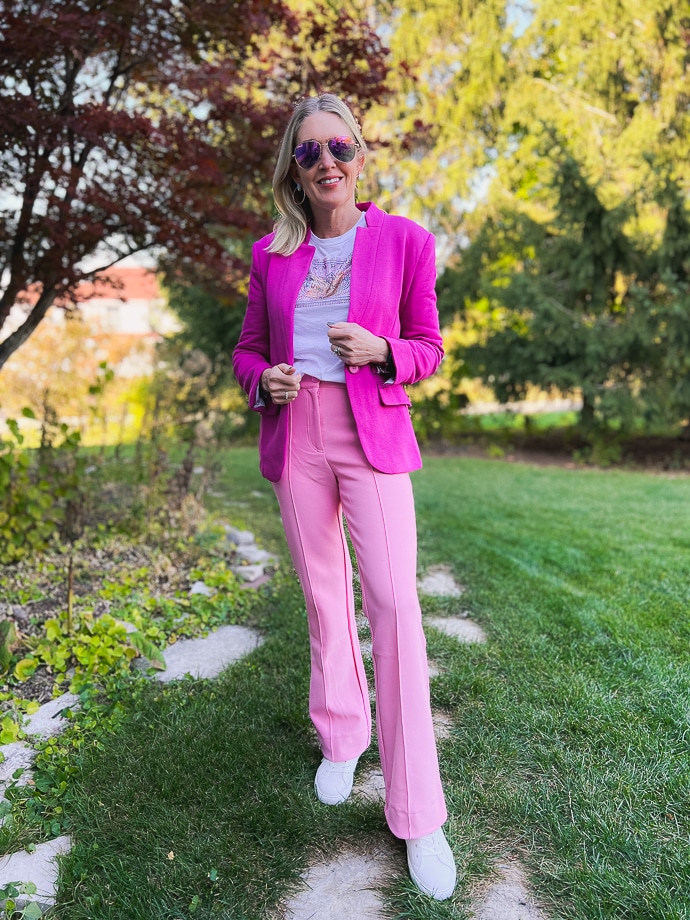 How to Style hot pink