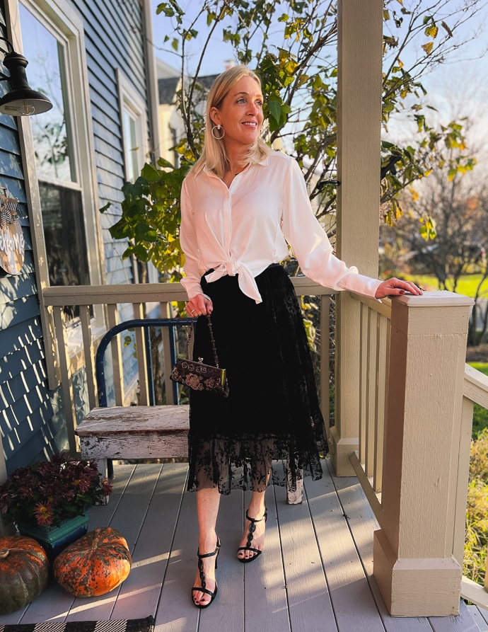 Dressy Holiday Outfit - Gibsonlook Glam Collection