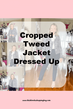 Classy Tweed Jacket Outfit for Date Night or Business Casual Events