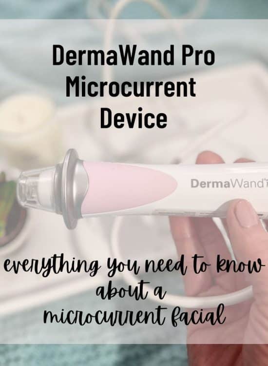 facial with microcurrent