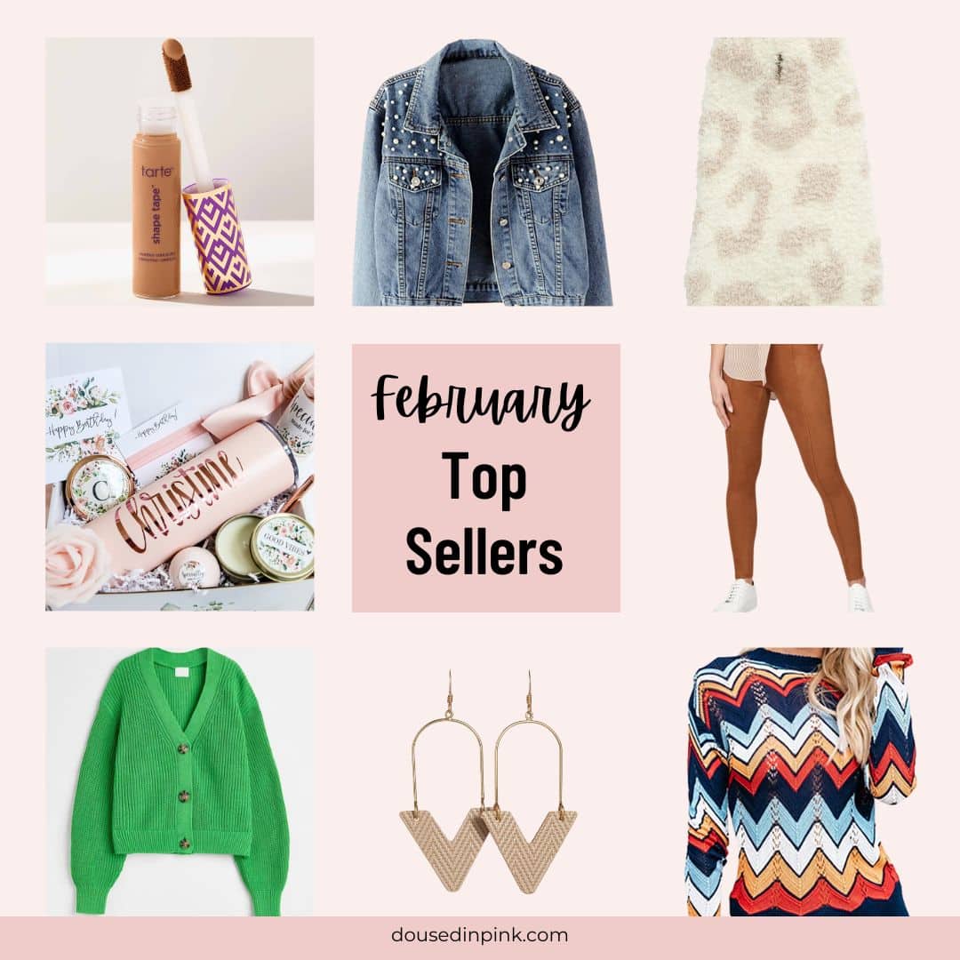 February Top Sellers