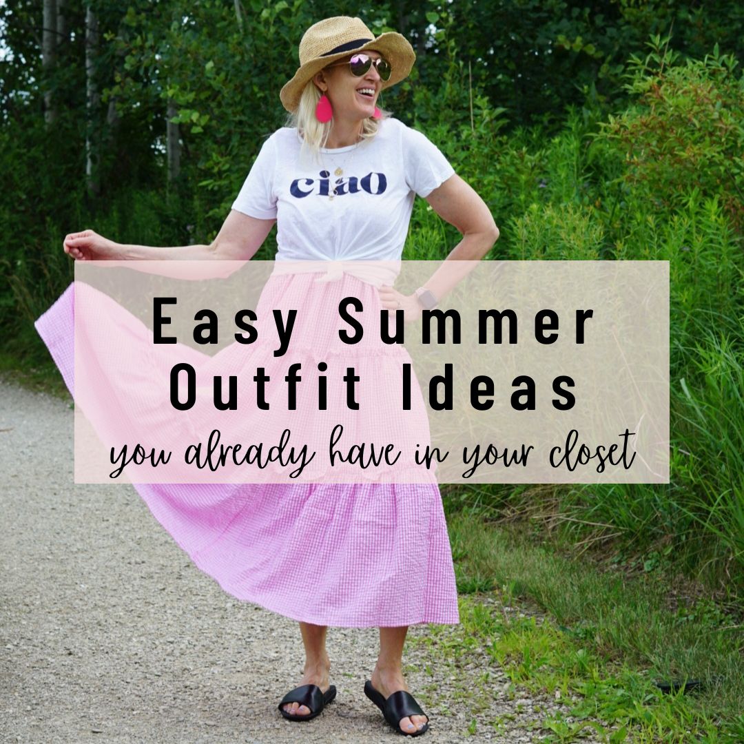 Easy Summer Outfit Ideas Already In Your Closet - Doused in Pink