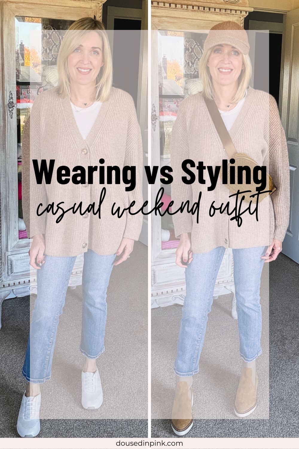 Wearing vs Styling: How to Make a Good Outfit Even Better - Doused in Pink
