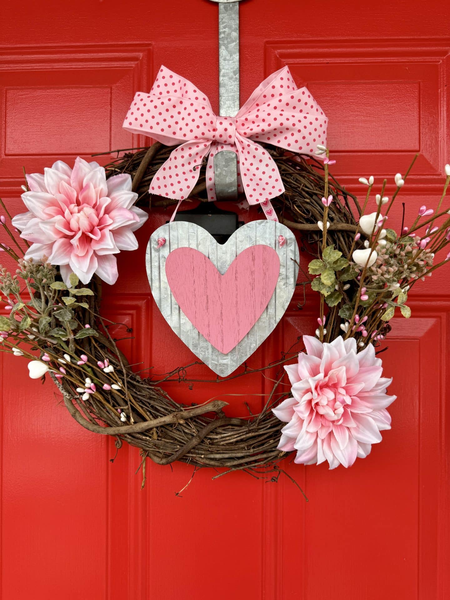 DIY Valentine Wreath