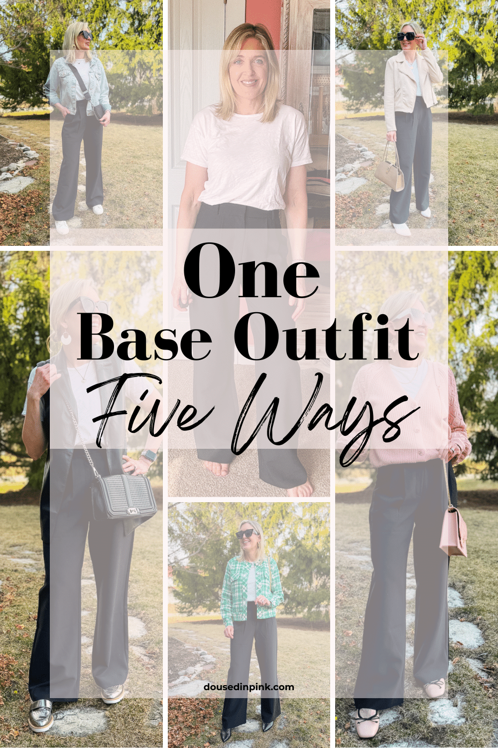 One base outfit, five ways