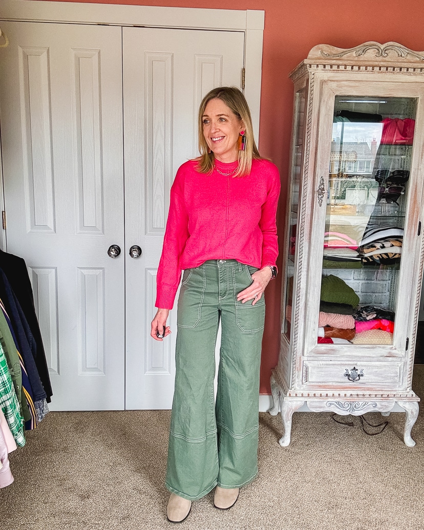 Everyday Casual Outfits Then & Now - Doused in Pink
