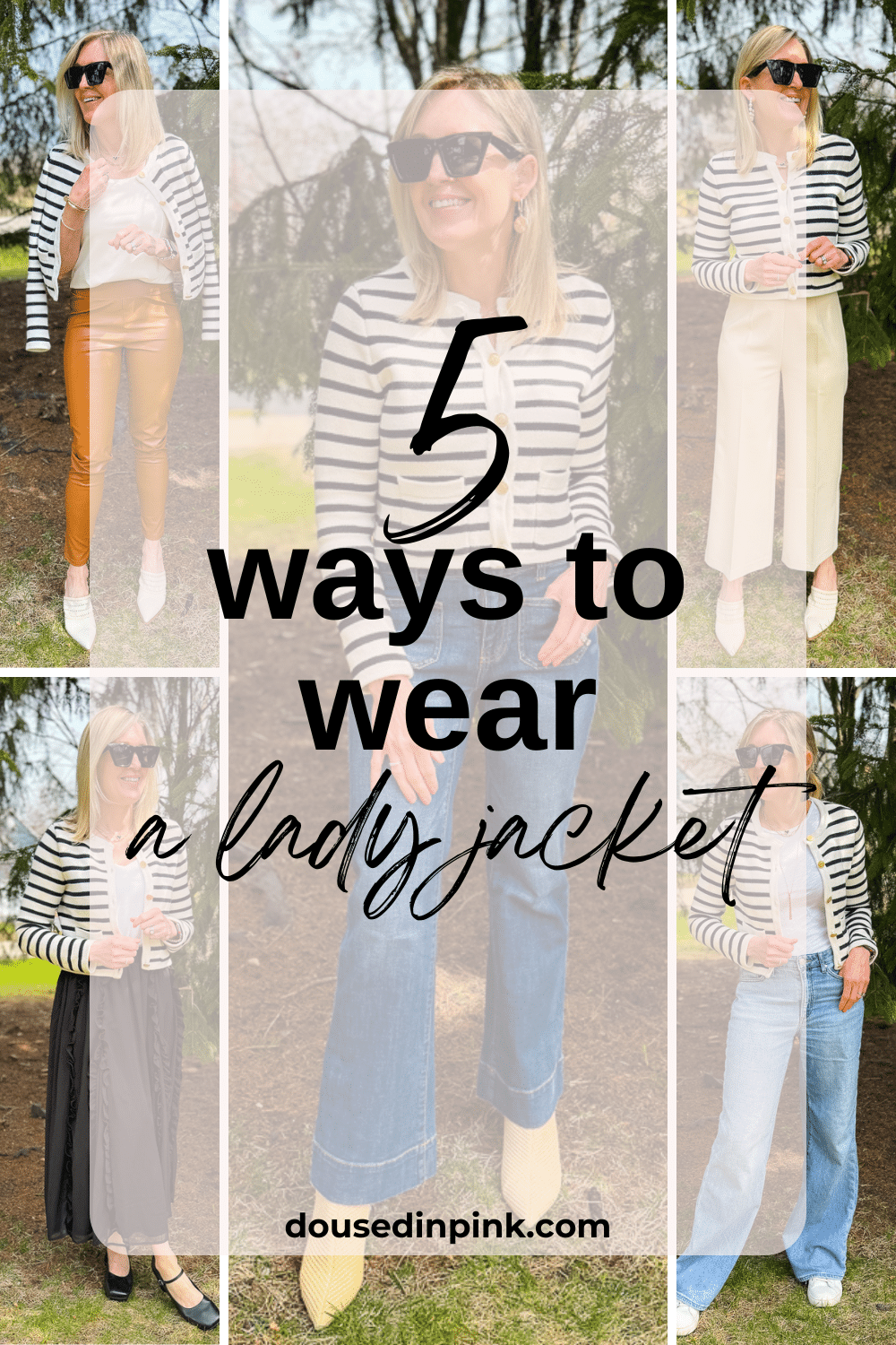 five easy ways to wear a lady jacket