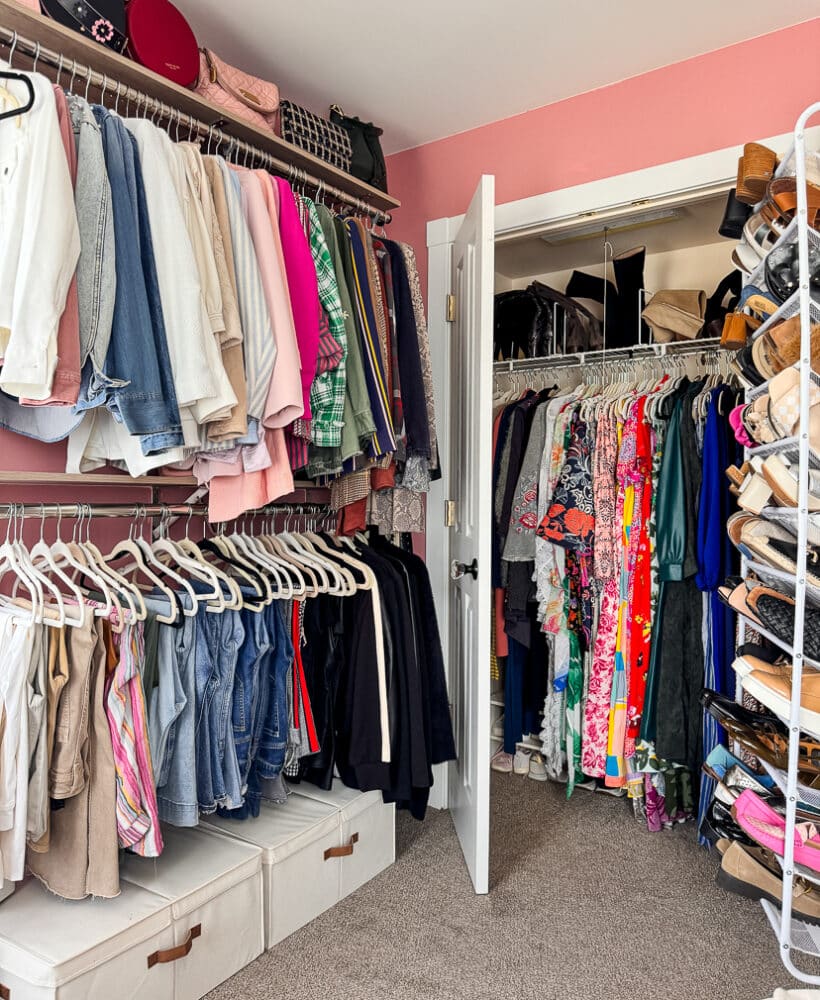 diy closet makeover