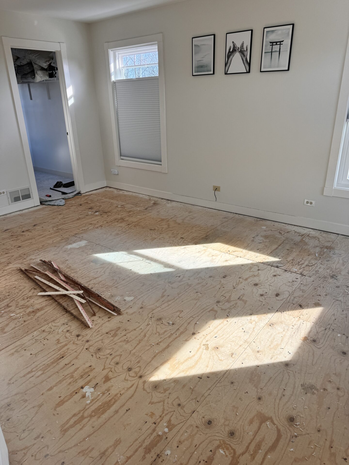 main bedroom before