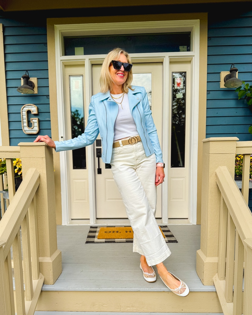 what to wear instead of a denim jacket