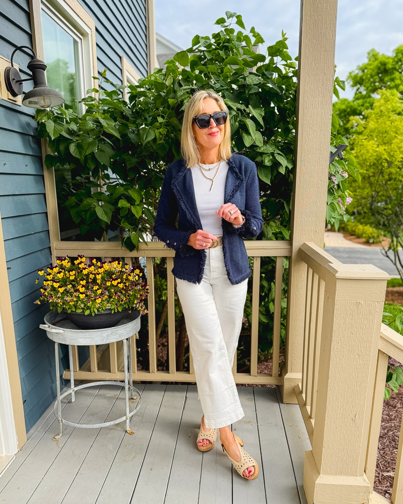what to wear instead of a denim jacket