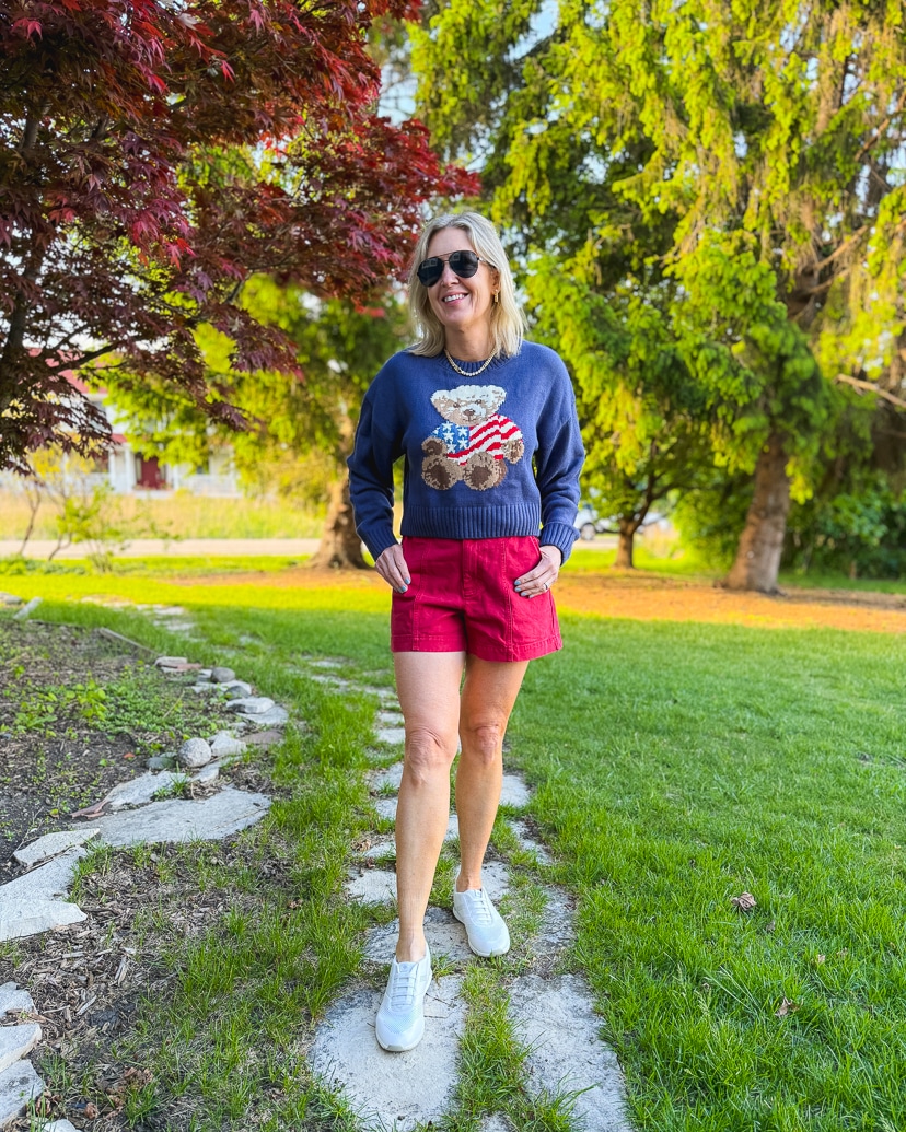 red white and blue outfit ideas