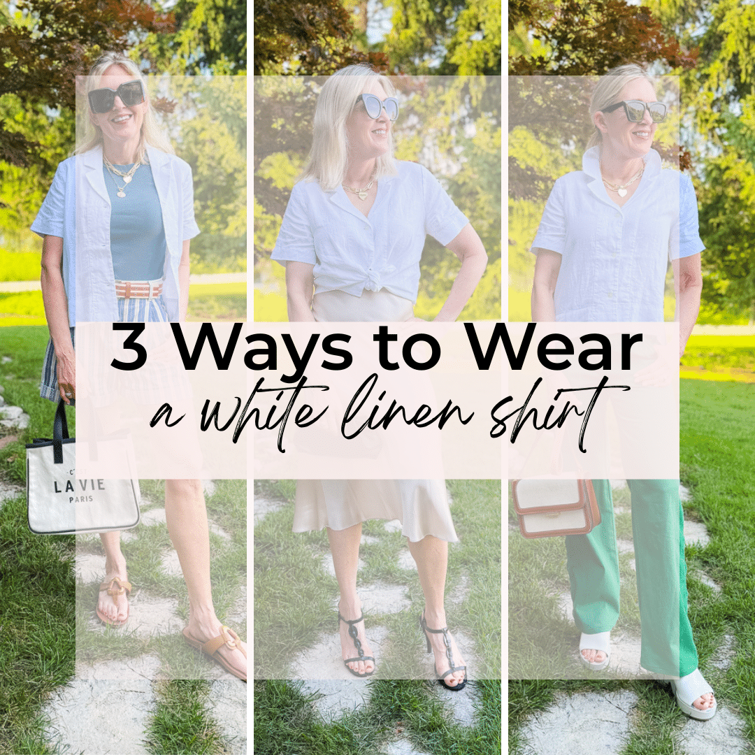 How to Style a White Linen Shirt Three Ways This Summer