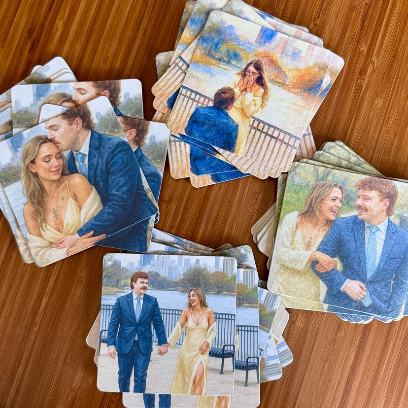 engagement party favor diy
